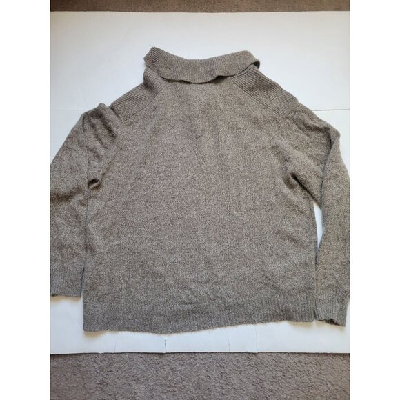 Marblehead Green Limited Collection Beige Long Sleeve Wool Blend Size XL Preppy - Picture 7 of 7